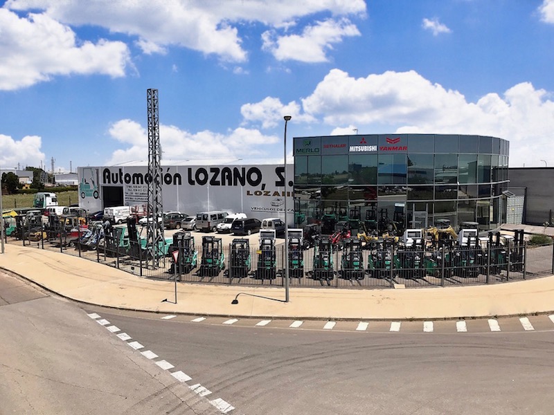Maquinaria y carretillas elevadoras de Automoción Lozano